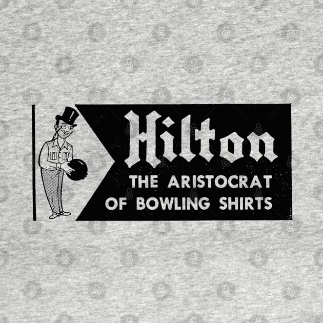 Vintage Hilton Bowling shirt by ölümprints